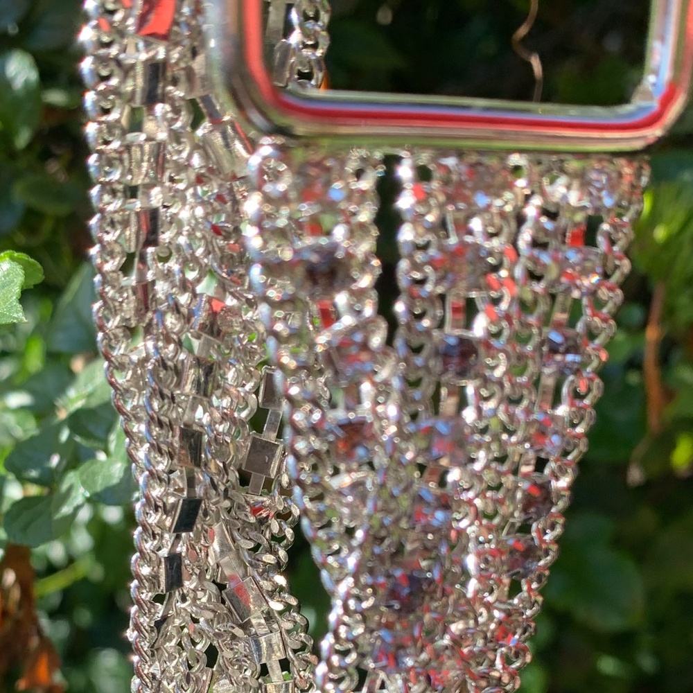 Express Rhinestone Stretch Belt - Picture 13 of 13